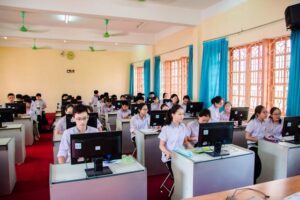 Examples of IT solutions for modern businesses Custom software development by Inovixus team Cloud computing solutions for global companies Cybersecurity protection systems illustration Business automation and data analytics solutions
